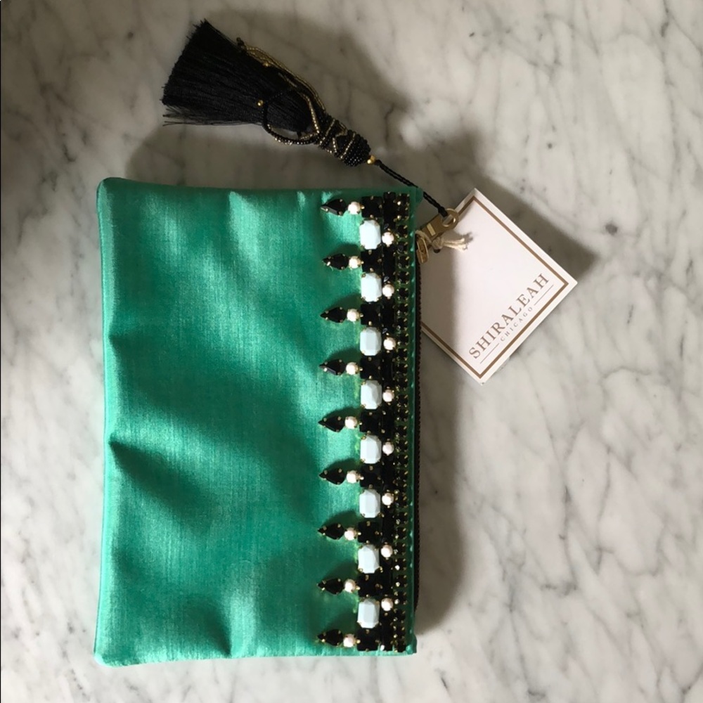 Viridis zip pouch, NEW WITH TAGS!!!